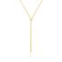 Colier argint lung placat cu aur galben DiAmanti Z1318N_G-DIA (Argint 925‰ 1,7 g.)